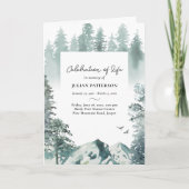 Foto der Bergkiefern - Beerdigung des Lebens Programm (Vorderseite)