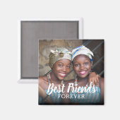 Foto der besten Freunde für immer | Besoldungsgrup Magnet (Vorderseite/Rückseite)