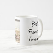 Foto der besten Freunde für immer Kaffeetasse (VorderseiteRechts)