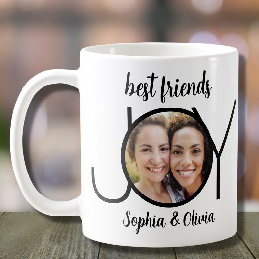 Foto der besten Freunde Kaffeetasse