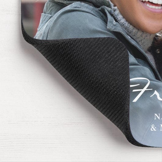 Foto der besten Freunde Mousepad (Ecke)