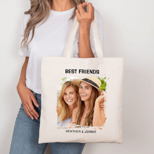 Foto der besten Freunde Tragetasche