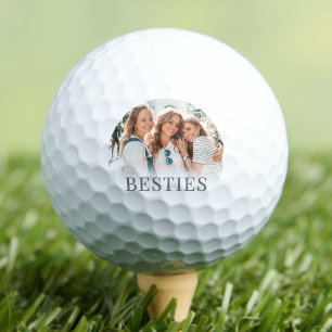 Foto der besten Freundinnen Golfball