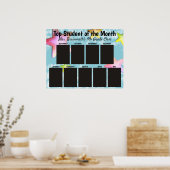 Foto der besten Schüler des Monats Poster (Küche)