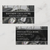 Foto der Bike-Kette - Visitenkarte (Vorne/Hinten)