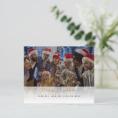 Foto der Billigfirma Frohe Weihnachten (Stehend Vorderseite)