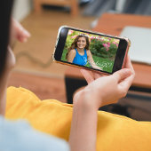 Foto der Black and White Graduation Party Einladung