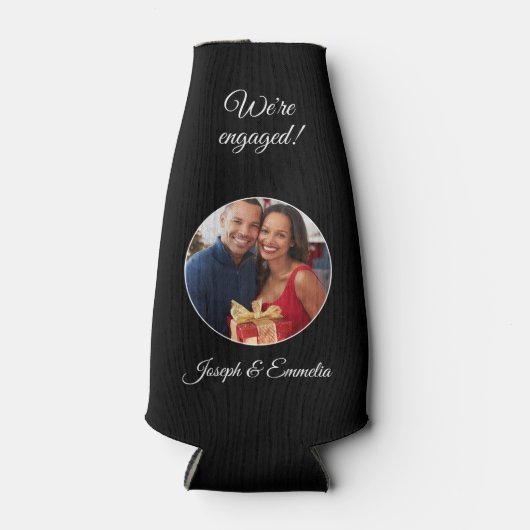 Foto der Black Engagement Party Cooler Flaschenkühler (Vorderseite)