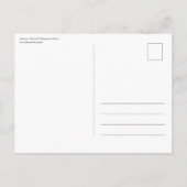 Foto der Blumenart Postkarte (Rückseite)