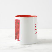 Foto der Blüte von Bright Red Geranium Tasse (Zentrum)