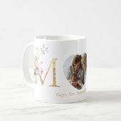 Foto der botanischen Goldbriefe der Mutter Kaffeetasse (Vorderseite Links)