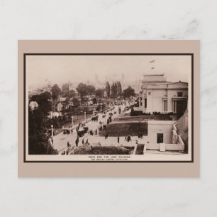 Foto der British Empire Exhibition 1924 im Vintage Postkarte