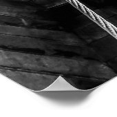 Foto der Brooklyn Bridge in NYC Poster (Ecke)