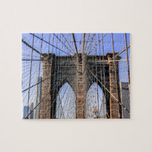 Foto der Brooklyn-Brücke in NYC Puzzle