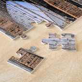 Foto der Brooklyn-Brücke in NYC Puzzle (Seite)