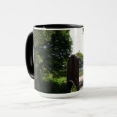 Foto der Brücke am Parkersee in Lakeland Tasse (Vorderseite Links)