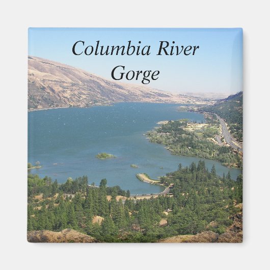 Foto der Columbia River Gorge Magnet (Vorne)