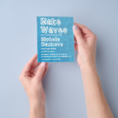 Foto der coolen Surfer Graduation Party Flyer (Gruppe)