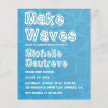 Foto der coolen Surfer Graduation Party