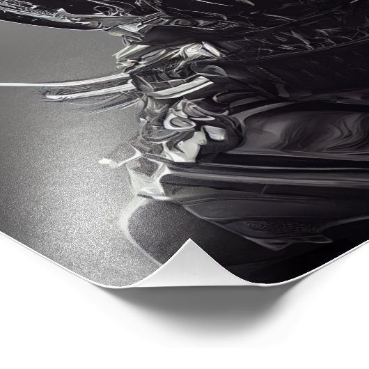 Foto der dunklen Alien (Ecke)