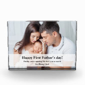 Foto der einfachen Familie Erster Vater (Vorderseite)