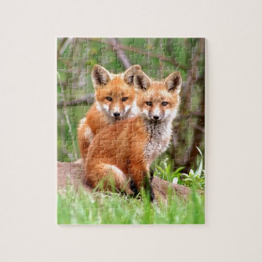 Foto der entzückenden Ausrüstungen des roten Puzzle (Vertikal)