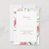 Foto der ersten Heiligen Kommune RSVP Karte (Rückseite)