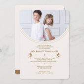 Foto der ersten Kommune Einladung (Vorne/Hinten)