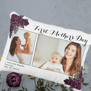 Foto der ersten Mutter Dekokissen