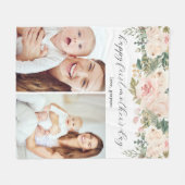 Foto der ersten Mutter Fleecedecke (Vorderseite (Horizontal))