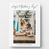 Foto der ersten Mutter Fotoplatte (Vorderseite)