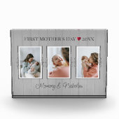 Foto der ersten Mütter mit drei FotoCollagen (Vorderseite)