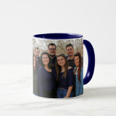 Foto der Familie2 Benutzerdefinierte Combo-Tasse v Tasse (VorderseiteRechts)