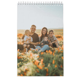 Foto der Familie Bilder 2025 Kalender 12 Monate