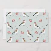 Foto der Familie Boho Bird Weihnachten (Rückseite)