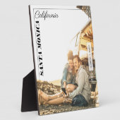 Foto der Familie Moderne Redaktion Reisegepäck Fotoplatte (Seite)