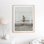 Foto der Familie Moderne Redaktion Reisepause Poster