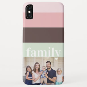 Foto der Familie Rosa Braun und Grün Case-Mate iPhone Hülle