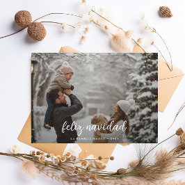 Foto der Familie Weihnachten Feliz Navidad Foto