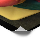 Foto der farbenfrohen Bagels Poster (Ecke)