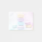 Foto der farbenfrohen, köstlichen Macarons Post-it Klebezettel (Vorderseite)