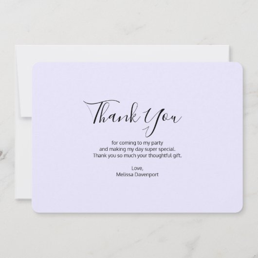 Foto der farbenfrohen Macarons Dankeskarte (Rückseite)