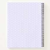 Foto der farbenfrohen Macarons Notizblock (Rückseite)