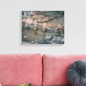 Foto der Federbrücke Leinwanddruck (Insitu (Wohnzimmer))