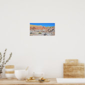 Foto der Feuerwüste Landschaft Poster (Küche)
