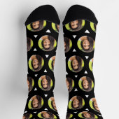 Foto der Freundin für den Niedlichen Schwarzen Fre Socken (Oben)