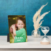 Foto der Fußballspielerfamilie Fotoplatte (Seite)