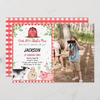 Foto der Geburtstagspartei Einladung