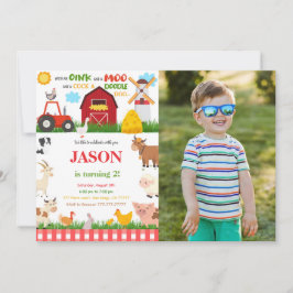 Foto der Geburtstagspartei Einladung