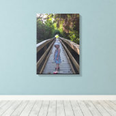 Foto der geerbten Erinnerungen Leinwanddruck (Insitu (Holzboden))